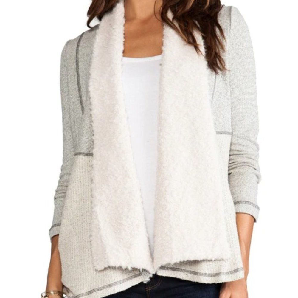 JACK BB Dakota Alia French Terry Wrap Sweater